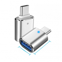 USB 3.0 To Type-C OTG Adapter USB type C Male To Micro USB Female Converter For Macbook Samsung S20 USBC OTG Connector