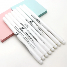 3/6PCS White Water Soluble Marker Pen Fabric Marking 6Water Erasable Marking Pen for Leather Marking Clothing Graffiti DIY