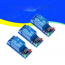 Javino 1-10Pcs 5V 12V 24V Low Level Trigger 1 Channel Relay Module Interface Board Shield for PIC