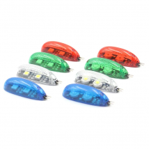 5V 12V Intelligent LED Night Flight Navigation Searching Light Red Green Blue White with BB Buzzer JR Plug For RC Airplane Model