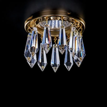 New modern crystal chandelier lustres de cristal living room lighting Dia8*H5.5cm crystal corridor light mini LED lamps