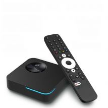 RockTek GX1 UHD Google TV 14 Box Netflix Google Certified 4GB 32G Realtek1325 Support Dolby Atmos 2T2R Wifi6 BT5.2 Android TVBox