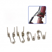 4PCS Wire diameter 1.2mm Curling Iron  Replacement Part Fix Broken Double Return Torsion Spring