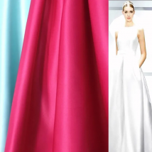 ½ Meter Thick Wedding Fabric Heavy For Bridal Gown Satin High Quality Taiwan Wedding Dress Fabrics 300 Gram/Meter 150CM Wide