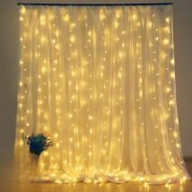 Led Icicle Curtain String Lights Fairy Christmas Lights Garland For Christmas New Year Wedding Home Room Patio Party Decoration