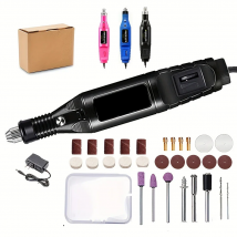 JANGKLIFE 9V Mini Drill Electric Carving Pen Variable Speed Rotary Tools Kit Engraver for Grinding Polishing