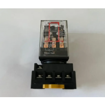 Intermediate relay MK3P-I MK3P small electromagnetic relay 11PIN with base DC12V DC24V AC36V AC110V AC220V AC380V