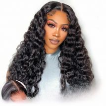 200% Wear Go 6x4 5x5 4X4 Glueless Wigs Human Hair Pre Cut Lace Closure Wig Brazilian Deep Wave 13x4 13x6 Lace Frontal Wig