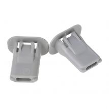 2Pcs Auto Rear Seat Plastic Fastener Clips For Mercedes Benz E200 E240 E260 E280 E320 E430 C180 C200 GLK300 W212 GLA 200 300 220