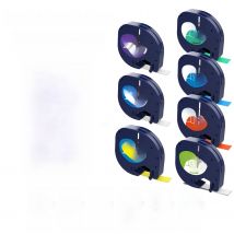 91201 91200 Multi Colors Compatible for Dymo LetraTag Label Tape Plastic 91331 91221 Ribbon for LT100H 100T Label Printer