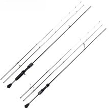 Mavllos Delicacy BFS Casting Rod with Solid UL Tip Lure 0.6-8g/0.8-10g Carbon Ultralight Carp Fishing Rod,Trout Spinning Rod