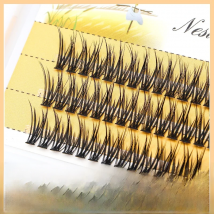 Grafting World Euramerican Soft Curly Natural A Type Fairy Slender WithDense And Explosive Fish Tail False Eyelashes