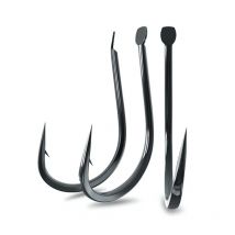 50PCS Small Fishing Hooks Freshwater Carbon Stainless Steel Size 1 - 13 Barbed Carp Hooks Fishing