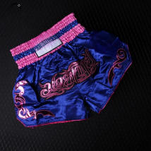 Muay Thai Pants Embroidery Boxing Shorts Women Men Satin Fight Kickboxing Training Trunks Kids Boy Girl Martial Arts MMA Clothes