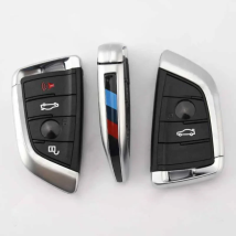 3/4 Buttons Smart Remote key Shell for BMW CAS4 FEM Knife Shape Replacement Car Key Blanks Case