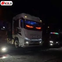 Fernbedienung Devil's Eyes LED-Matrix-Panel-Bildschirmlicht, 12 V, 24 V, Animationsanzeige, LED-Bildschirmlicht für Auto, LKW, Windschutzscheibe