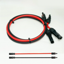 Solar extension cable 1.5/2.5/4/6mm² 16/14/12/10AWG with male and female connectors For solar panels or solar controllers