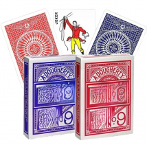 Tally-Ho No.9 Deck Fan/Round Back Playing Cards USPCC Collectible Poker Magic Card Games Magic Tricks Props for Magician