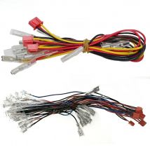 5V 12V illuminated light bulb Cable with 4.8mm or 2.8mm quick 3pin connector to USB encoder for Arcade joystick DIY /LED Button