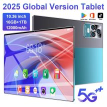 2025 5G nuovissimo Tablet Android Pad5 da 10.36 pollici 13.0 12000mAh 16GB RAM 1TB ROM Wifi 10 Core