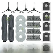 Fit For ( Dreame Mova E30 Ultra / Trouver E30 Ultra ) Vacuum Parts Main Tricut Roller Side Brush Hepa Filter Mop Cloth Dust Bag