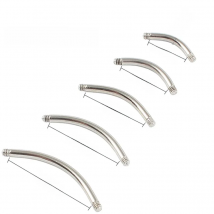 16G (1.2mm) body piercing DIY stainless steel screw thread arc rod spare part belly button ring eyebrow nail 10 pieces a Lot