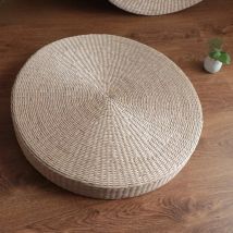 HOT SALE 30cm 40cm Tatami Cushion meditation cushions Round  Straw Weave Handmade Pillow Floor Yoga Chair Seat Mat Home decor