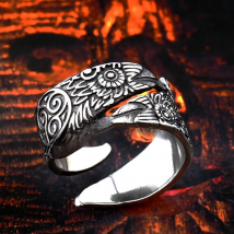 Vintage Odin Ravens Ring Men Opening Adjustable Nordic Stainless Steel Celtics Knot Viking Ring Biker Amulet Crow Jewelry Gift