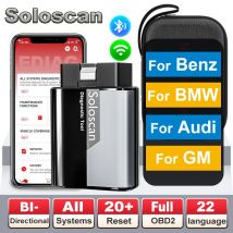 Kingbolen Soloscan Creader Elite per scanner OBD2 del sistema completo Mercedes-Benz, strumento di scansione diagnostica bidirezionale gratuito a vita