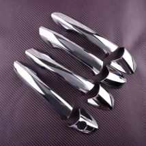 LHD Silver Chrome Exterior Door Handle Cover Trim Cap Kit Fit for Mercedes Benz B C E GLK ML CLA W246 W204 W212 X204 W166 W117