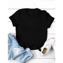 Be Yourself Don't Apologize Print Women T Shirt Short Sleeve O Neck Loose Women Tshirt Ladies Tee Shirt Tops Camisetas Mujer