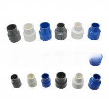 25 to 20mm 40to 32mm 40/32 to 20/25mm PVC Straight Reducing Connectors Pipe Reducer Adapter Irrigation Water Pipe Fittings 1Pc