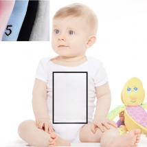 Custom Made YOUR TEXT HERE Baby Romper Newborn Baby Boy Girl 100% Cotton Short Sleeve Infant Baby Clothes