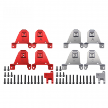 INJORA CNC Aluminum Alloy Front & Rear Shock Towers Mount For 1/10 RC Crawler TRX4 TRX-4 8216 Upgrade Part