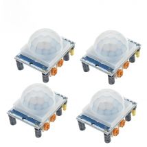 1-10pcs HC-SR501 Adjust IR Pyroelectric Infrared PIR Motion Sensor Detector Module For Arduino For Raspberry Pi Kits + Case