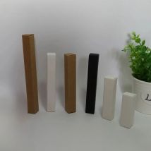 100pcs- Blank Kraft Paper Box White Paper Black Paper Eyeliner Pen Lipstick Gift Packaging Boxes