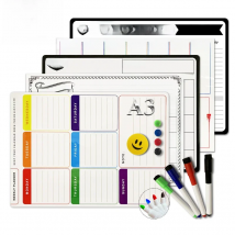 12 Styles Magnetic Monthly & Weekly Planner Whiteboard Fridge Magnet Flexible Message Drawing Refrigerator Bulletin White Board