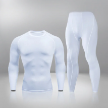 Winter Thermal Underwear Men Warm First Layer Man Undrewear Set Compression Quick Drying Second Skin Long Johns Sport 2 Sets