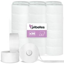 Rotoli di carta igienica JUMBO INDUSTRIALE |   100 metri/rotolo, carta igienica professionale realizzata in cellulosa 100% vergine