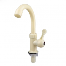 1pc Single Kitchen Plastic Faucet Engineering Household Kitchen Sink Single Hole Tap