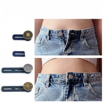 1/5/10/20Pcs Magic Metal Button Extenders No Sewing Needed Double Your Clothes Life Great for Repairing Jeans Shirt Jacket pants