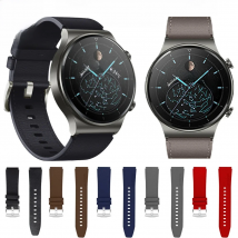 22mmOfficial Leather Strap Band For Huawei Watch Gt 2 Pro Sport Original Watchband Gt2 Pro Wristband Replacement Bracelet Correa