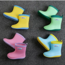 New Children Shoes Toddler Infant Kids Baby Boys Girls PVC Rain Boots Waterproof Non-Slip Shoes Kids Shoes