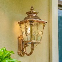 European Retro Outdoor Wall Lamp Waterproof Villa Decoration Landscape Garden Lamp Balcony Corridor Aisle Door Front Wall Lamp