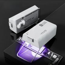 YCS UV MINI Curing Lamp Intelligent Nail art uv light 3W High Power Fast Curing Light  Motherboard UV Glue Curing Repair Lamp