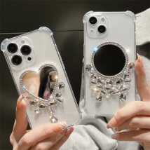 Luxury Mirror Rhinestone Phone Case For Goolgle Pixel 4A 4 4XL 3A 3XL Pixel 6 7 8 9 10 Pro 5 5A 6A 7A 8A Shockproof Cover Funda