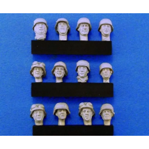 1/35 Resin Head Model Kit  Unassambled Unpainted  Scene soldier avatar  628