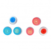 3 Pieces Facial Cleansing Brush Heads, Exfoliating Wash Face Facial Exfoliator Head for Powered  Devices Women Girl Oil