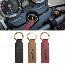 For Yamaha XJR400 XJR1300 XJR 400 1300 Motorcycle Keychain Cowhide Key Ring
