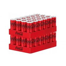 Napój gazowany Coca Cola Zero 48x330ml - Coca-cola